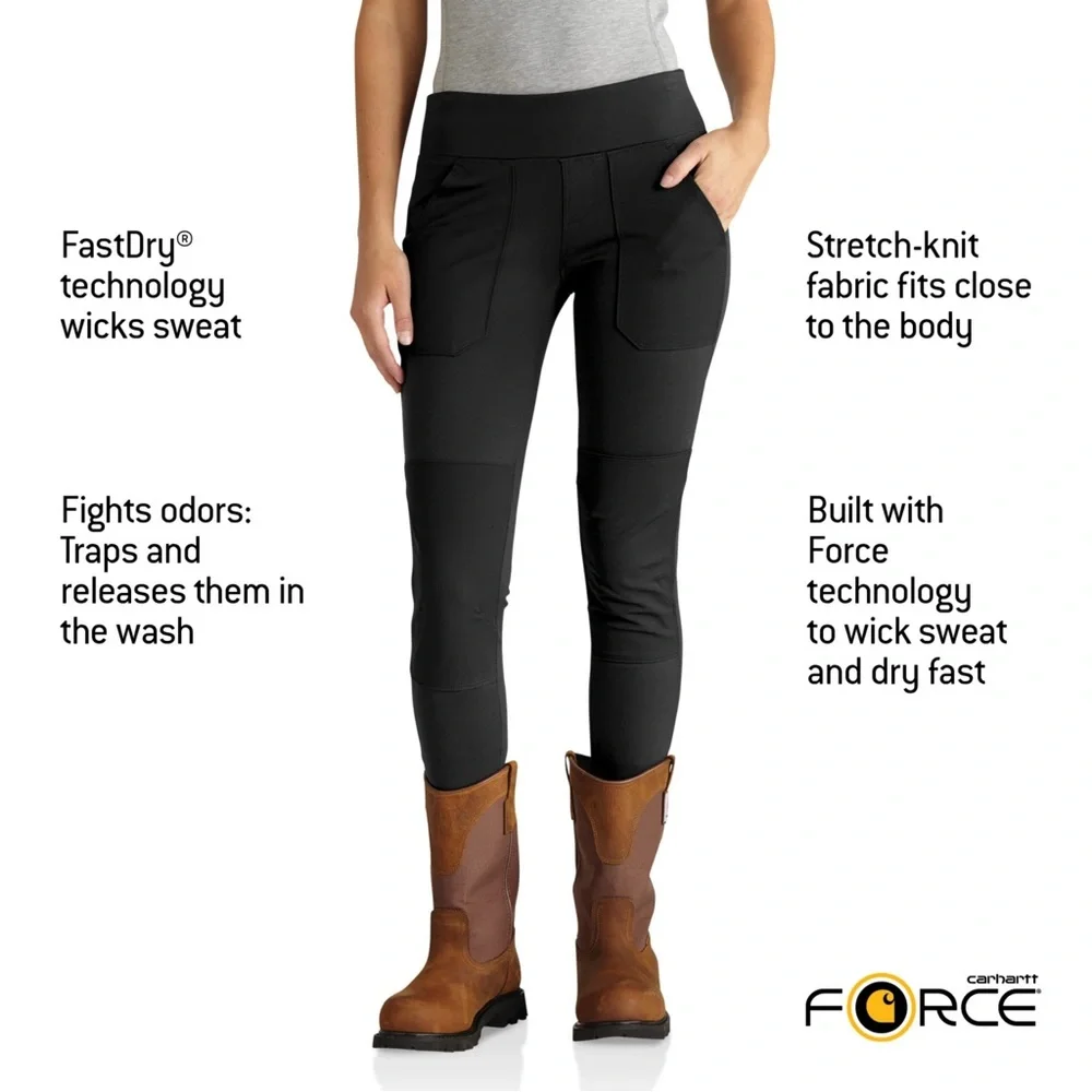 Carhartt Women's Force Utility Knit Leggings - Picture 3 of 10